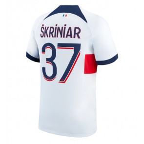 Paris Saint-Germain Milan Skriniar #37 Gostujuci Dres 2023-24 Kratak Rukavima